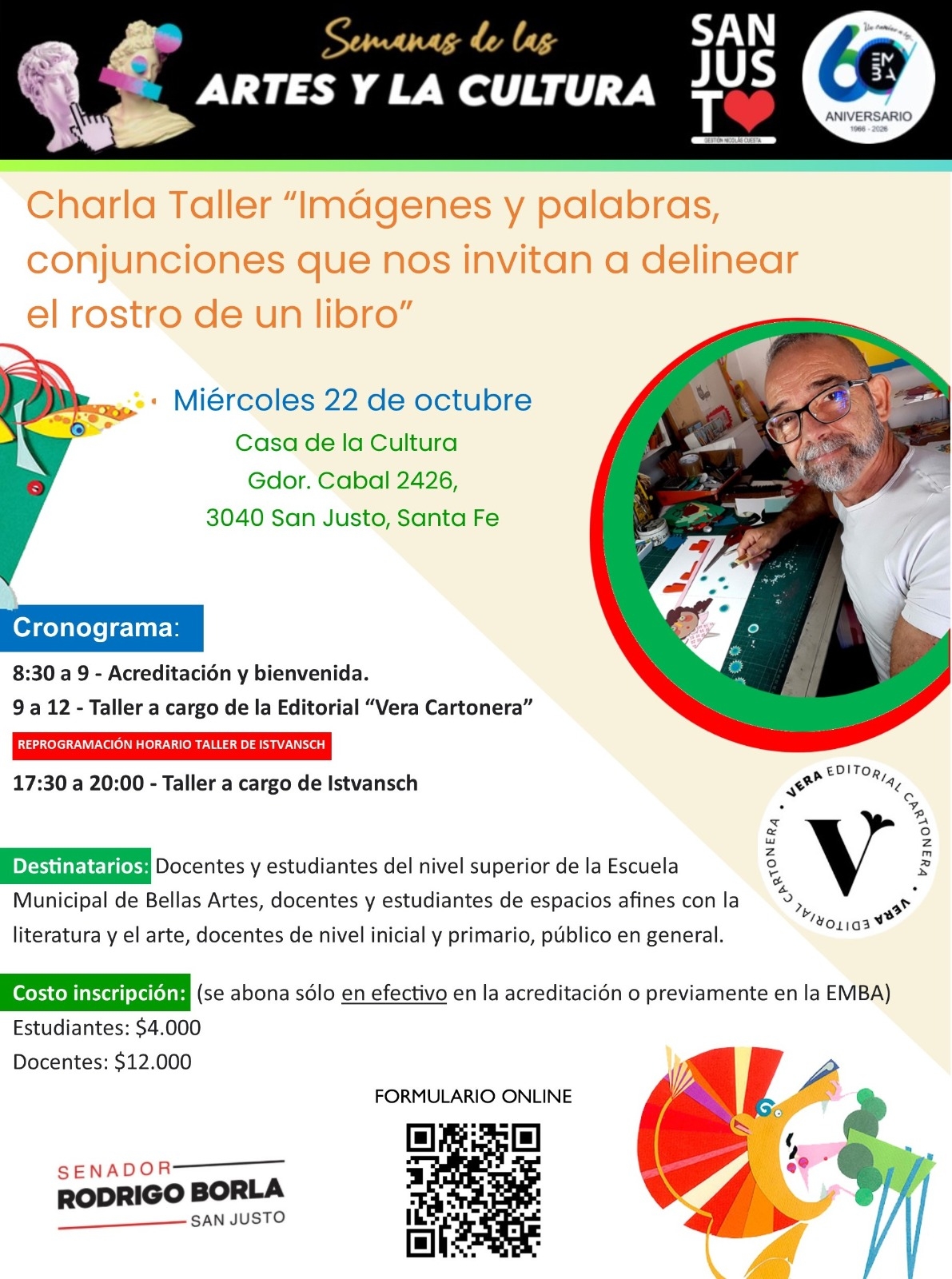 CHARLA TALLER 