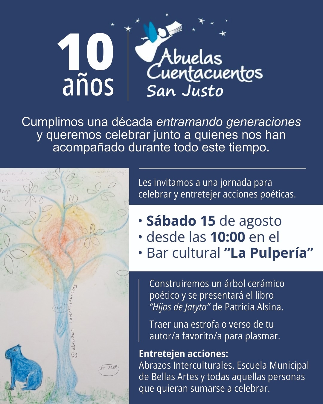 ABUELAS CUENTACUENTOS SAN JUSTO CELEBRA SUS 10 AÑOS