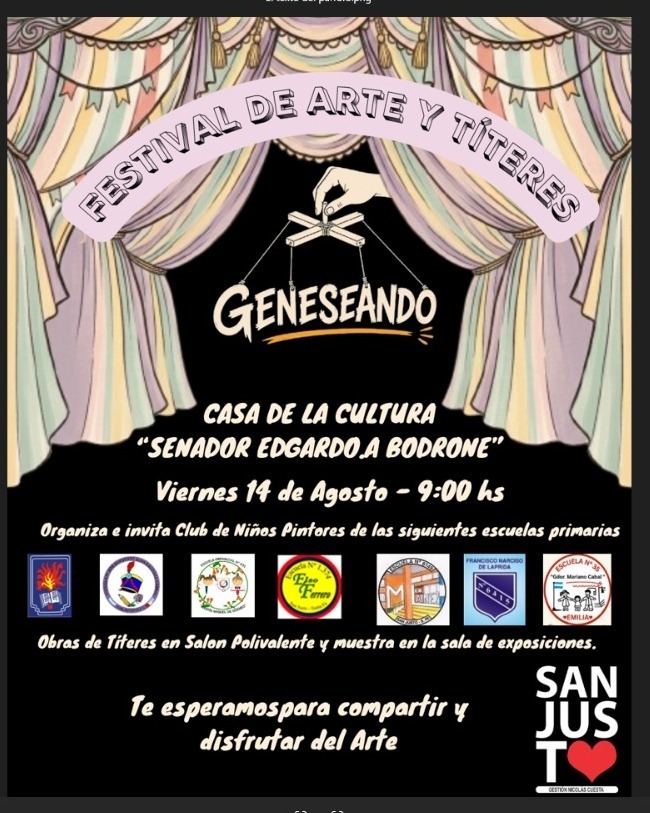 Festival de Arte y Títeres “Geneseando”