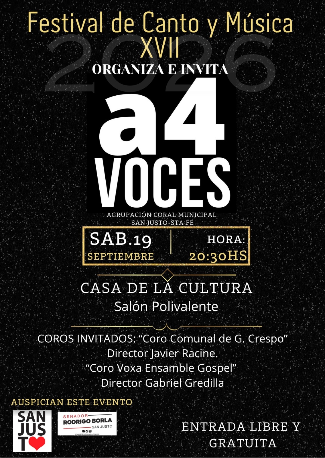 XVII FESTIVAL DE CANTO Y MÚSICA