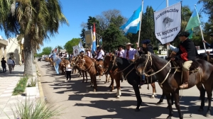 Gran marco de gente en el encuentro del Gaucho Camionero