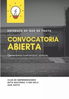 Convocatoria para Emprendedores