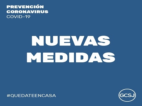 #Coronavirus Nuevas medidas