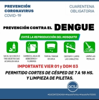 Domingo 3 de mayo: Cortes de pasto y actividad comercial reducida