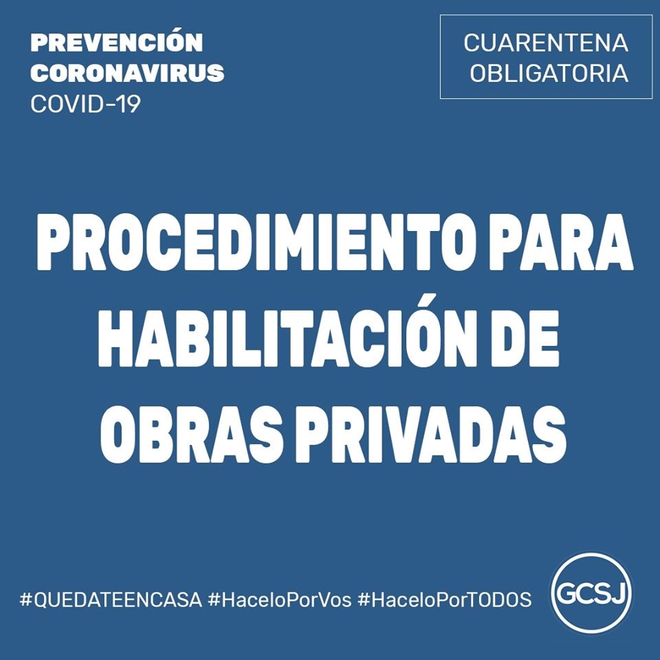 PROCEDIMIENTO PARA HABILITACIÓN DE OBRAS PRIVADAS.