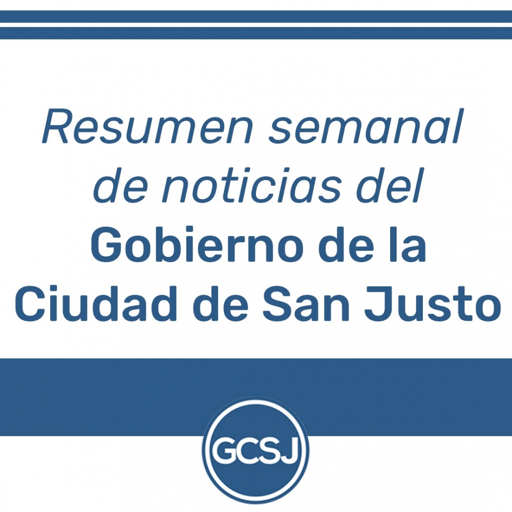 Resumen semanal de noticias del GCSJ (07/08/2020)