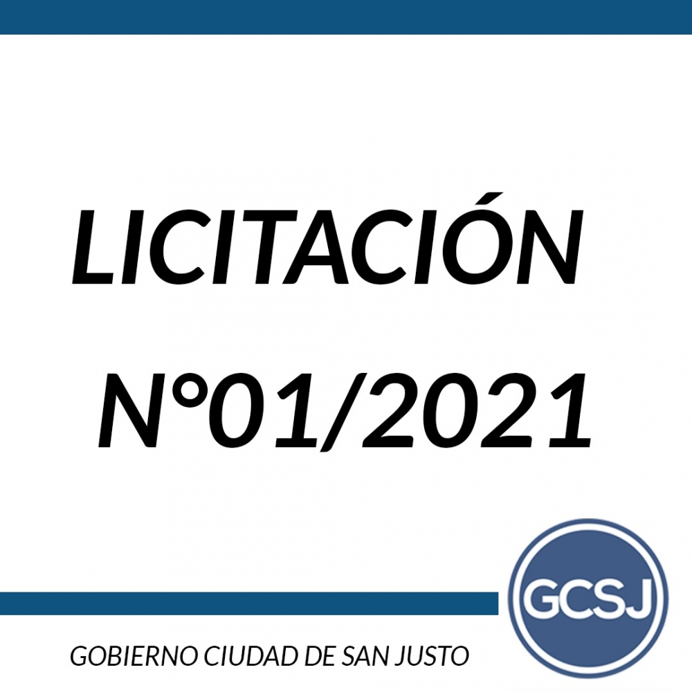 LICITACIÓN N°01/2021.