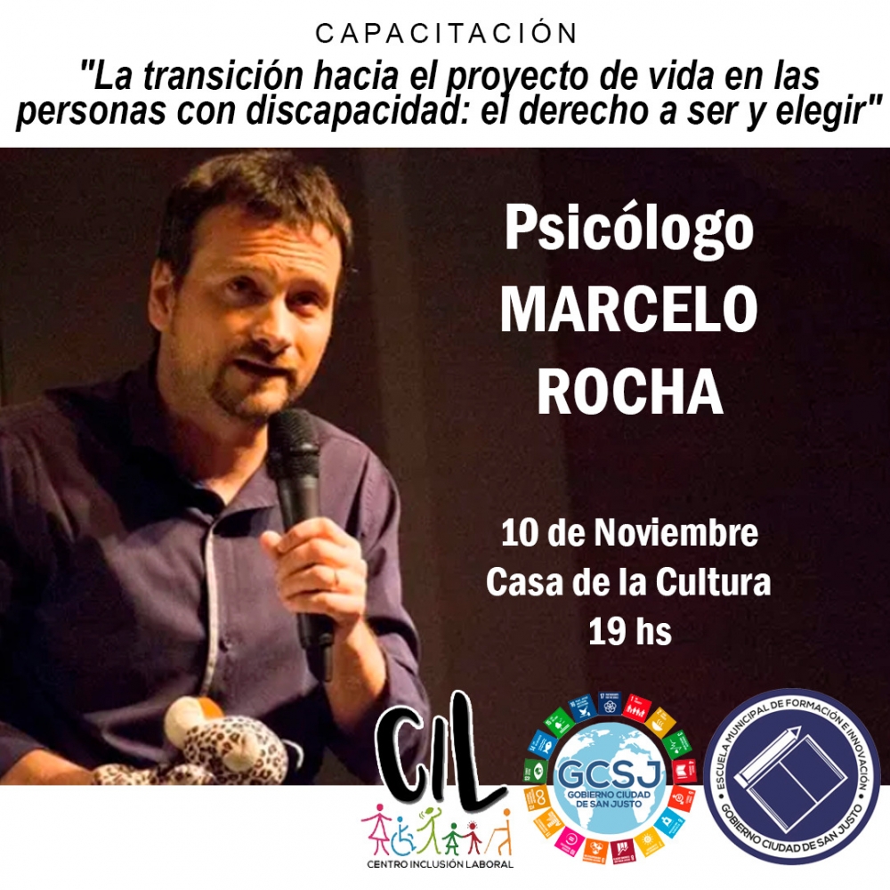 CONFERENCIA A CARGO DEL LIC. MARCELO ROCHA.