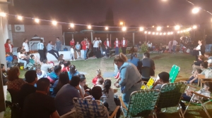 BAJO UN CIELO DE ESTRELLAS LOS MAS PEQUEÑOS DISFRUTARON DE UNA GRAN NOCHE DE CAMPAMENTO.