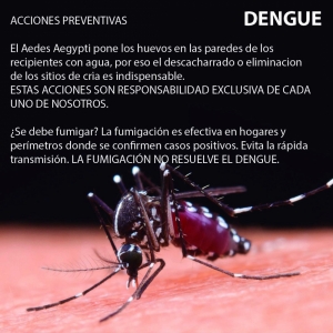 ACCIONES PREVENCIÓN DENGUE...