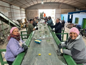 SAN JUSTO: UN ALTO PORCENTAJE DE LA POBLACIÓN SEPARA SUS RESIDUOS.