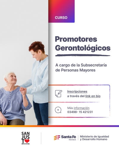 Curso para Promotores Gerontológicos