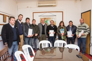 UNA AMPLIA AGENDA DE ACTIVIDADES REALIZO EL MINISTRO DE DESARROLLO SOCIAL DE LA PROVINCIA EN SAN JUSTO.