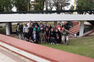 SE PINTO Y RESTAURO LOS DAÑOS PROVOCADOS EN LA PLAZA GRAL. SAN MARTIN.