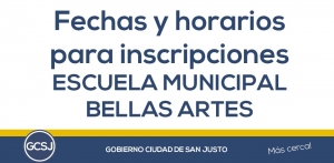 LA COMUNIDAD EDUCATIVA DE LA ESCUELA MUNICIPAL DE BELLAS ARTES “INT. ANGEL ORLANDO PEDRAZZOLI”, INFORMA: