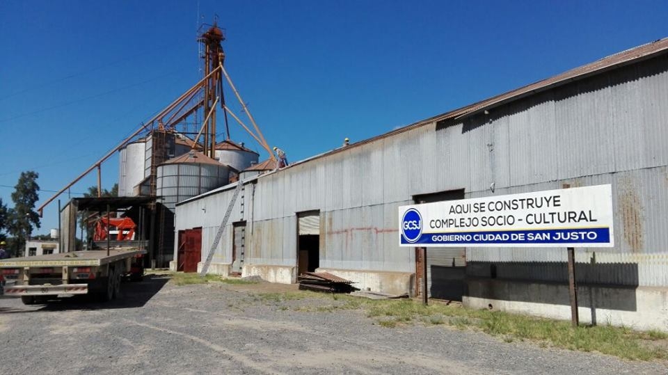 RECUPERACION DE LOS GALPONES DEL FERROCARRIL EN PROCESO