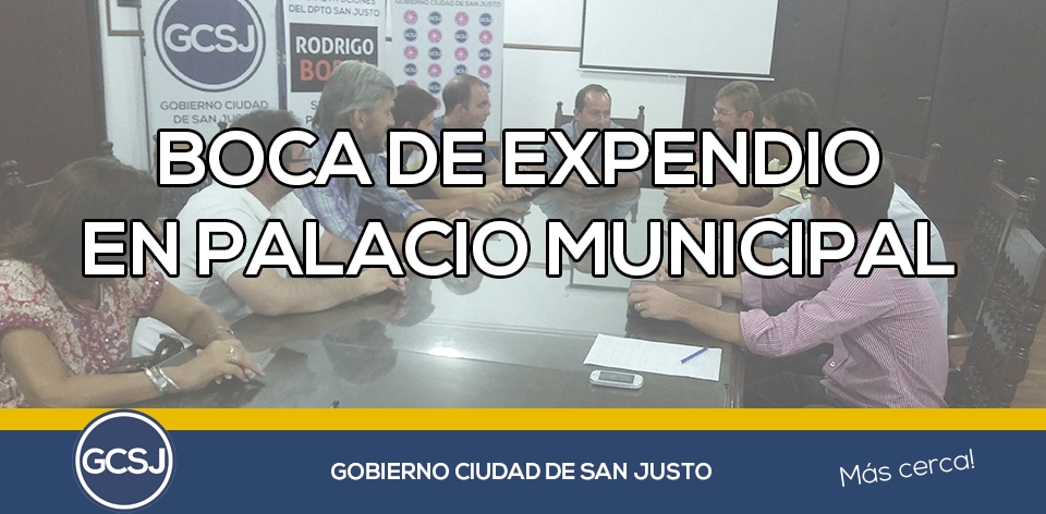  EL GOBIERNO DE LA CIUDAD DE SAN JUSTO ABRIRA UNA BOCA DE EXPENDIO DE SANTA FE SERVICIOS EN EL PALACIO MUNICIPAL.