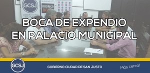  EL GOBIERNO DE LA CIUDAD DE SAN JUSTO ABRIRA UNA BOCA DE EXPENDIO DE SANTA FE SERVICIOS EN EL PALACIO MUNICIPAL.