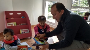 NICOLAS CUESTA EN LAS ACTIVIDADES POR LOS 46 AÑOS DE VIDA DEL JARDIN MUNICIPAL ARDILLITAS.