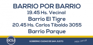 PROGRAMA BARRIO POR BARRIO