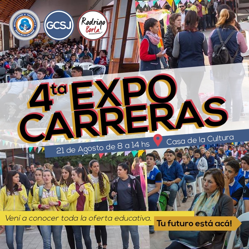 SE REALIZARÁ EL PRÓXIMO 21 DE AGOSTO LA CUARTA EDICIÓN DE EXPO CARRERAS.