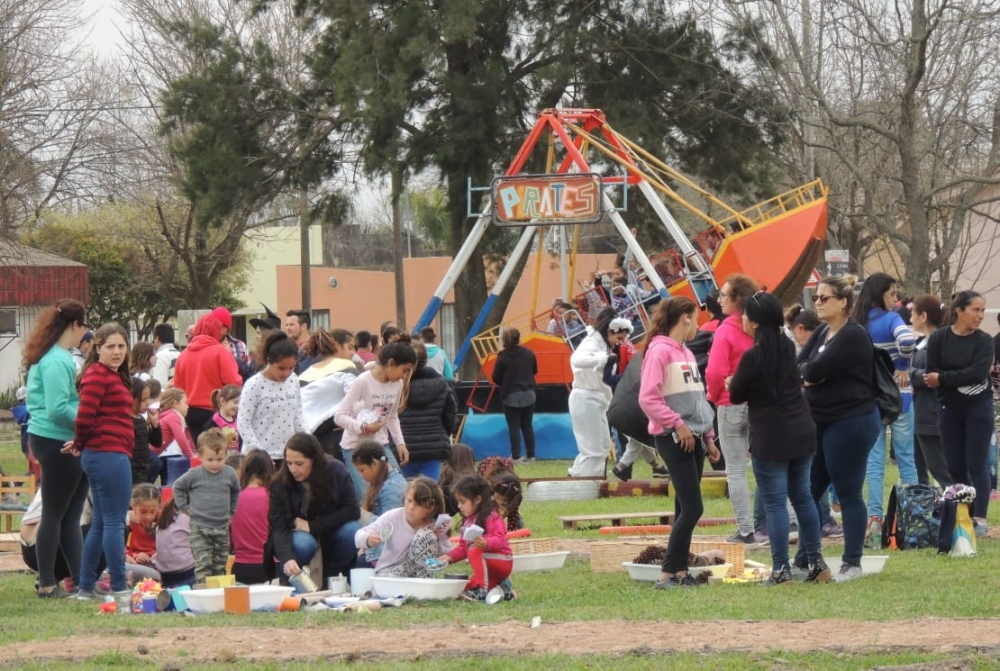 SE FESTEJÓ EL DÍA DEL NIÑO EN EL FERRO.